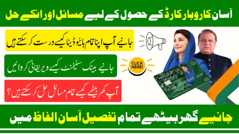 Steps To Resolve Issues With Asan Karobar Card And Obtain 1 Million Loan In 2025