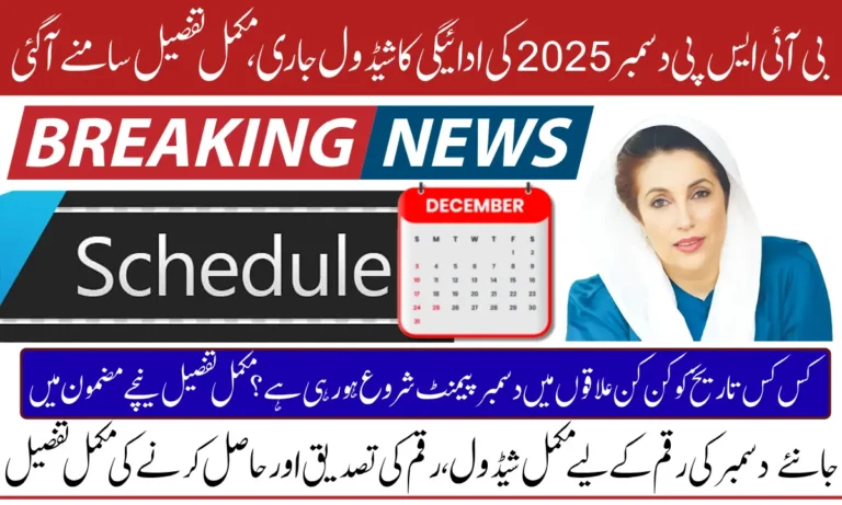 8171 December Payment Schedule Released – Know the Latest Payment Dates And Distribution Guide 2025