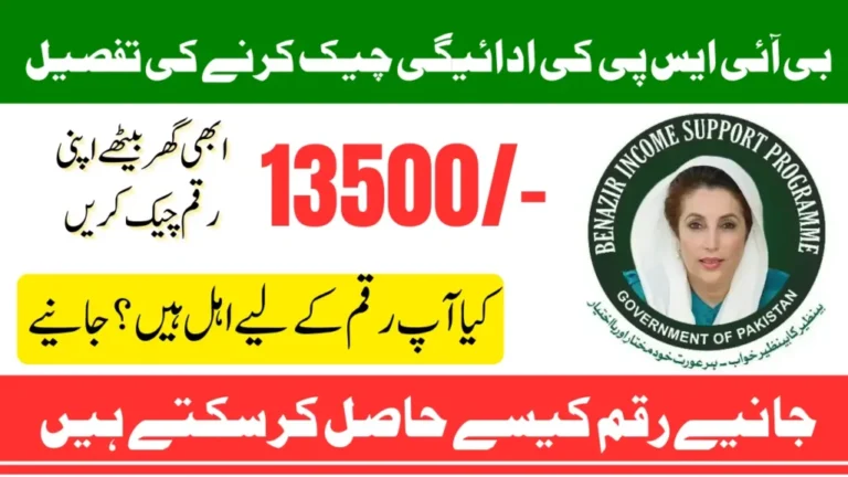How to Check the Payment 13500 Of the BISP Program Via 3 Methods Of 8171