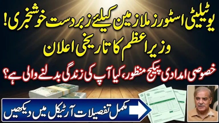 Government Approves Special Compensation Package for Utility Stores Employees Following Prime Minister’s Directive In 2026